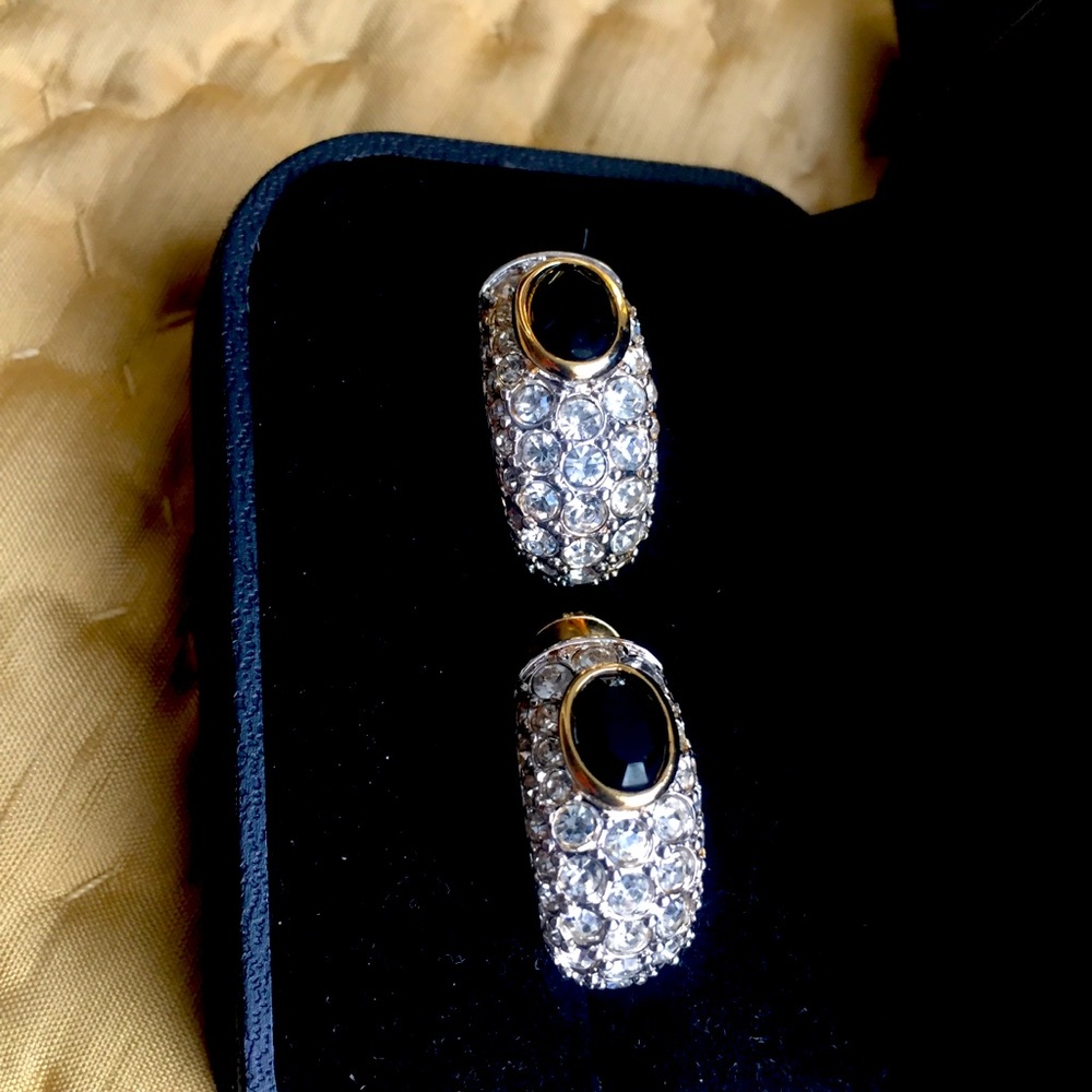 Nina Ricci Pave’ Earrings
